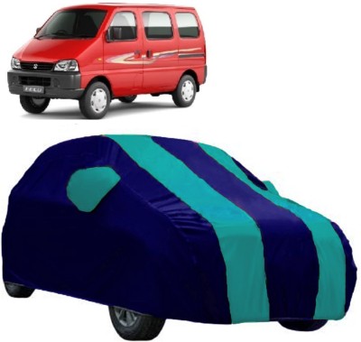 AutoRock Car Cover For Maruti Suzuki Eeco (With Mirror Pockets)(Blue)