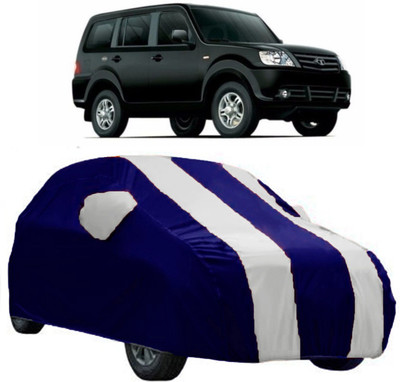 AutoRock Car Cover For Tata Grand Dicor (With Mirror Pockets)(White)