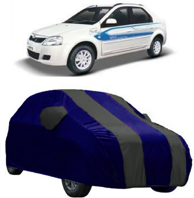 AutoRock Car Cover For Mahindra e-Verito (With Mirror Pockets)(Grey)