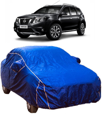 MoTRoX Car Cover For Nissan Terrano (With Mirror Pockets)(Blue)