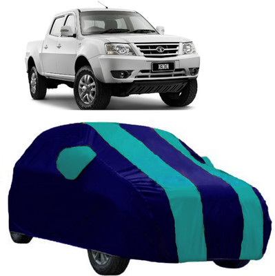 AutoRock Car Cover For Tata Xenon (With Mirror Pockets)(Blue)