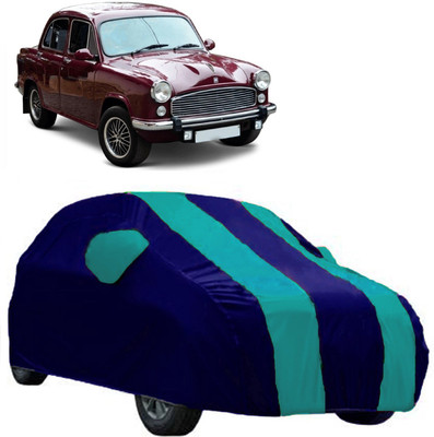 AutoRock Car Cover For HM Ambassador 2.0D (With Mirror Pockets)(Blue)