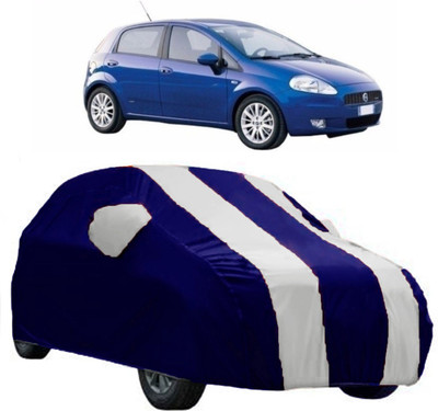 AutoRock Car Cover For Fiat Grande Punto (With Mirror Pockets)(White)