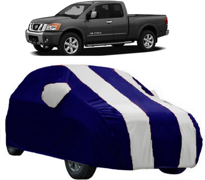 AutoRock Car Cover For Nissan Titan (With Mirror Pockets)(White)