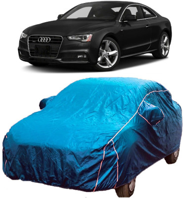 MoTRoX Car Cover For Audi A5 (With Mirror Pockets)(Blue)
