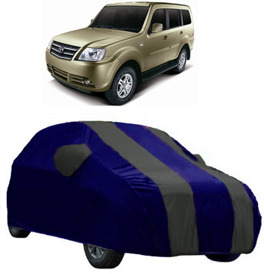 AutoRock Car Cover For Tata Sumo Grande MK II (With Mirror Pockets)(Grey)