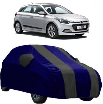 AutoRock Car Cover For Hyundai Elite i20 (With Mirror Pockets)(Grey)