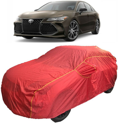 MoTRoX Car Cover For Toyota Avalon (With Mirror Pockets)(Red)