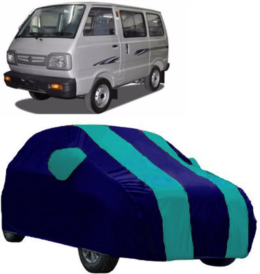 AutoRock Car Cover For Maruti Suzuki Omni (With Mirror Pockets)(Blue)