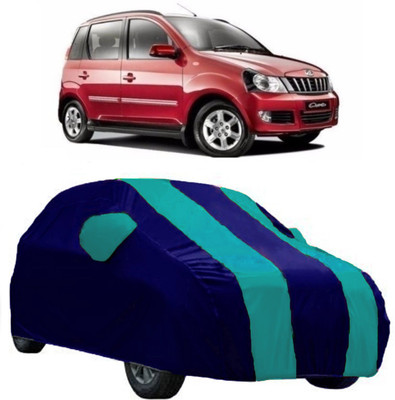AutoRock Car Cover For Mahindra Quanto (With Mirror Pockets)(Blue)