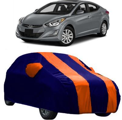 Elegance Car Cover For Hyundai Elantra (With Mirror Pockets)(Orange)