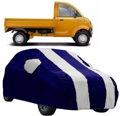 AutoRock Car Cover For Mahindra Jeeto (With Mirror Pockets)(White)