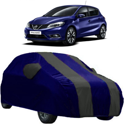 AutoKick Car Cover For Nissan Pulsar (With Mirror Pockets)(Grey)