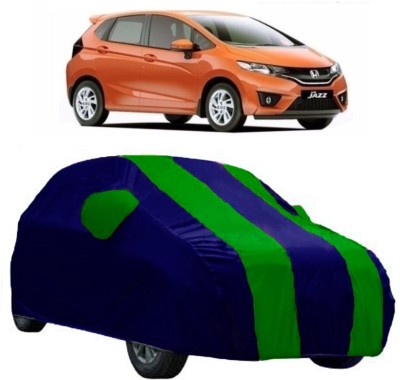 AutoRock Car Cover For Honda Jazz (With Mirror Pockets)(Green)