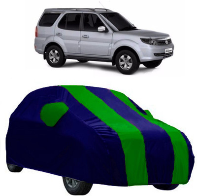 AutoRock Car Cover For Tata Safari Storme (With Mirror Pockets)(Green)