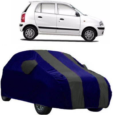 AutoRock Car Cover For Hyundai Santro Xing (With Mirror Pockets)(Grey)