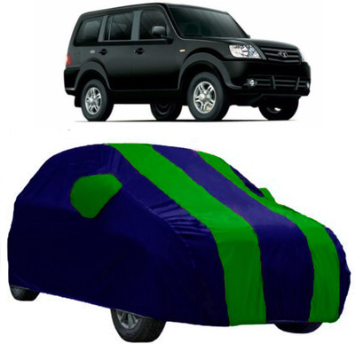 AutoRock Car Cover For Tata Grand Dicor (With Mirror Pockets)(Green)