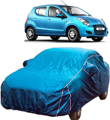 MoTRoX Car Cover For Maruti Suzuki A-Star (With Mirror Pockets)(Blue)