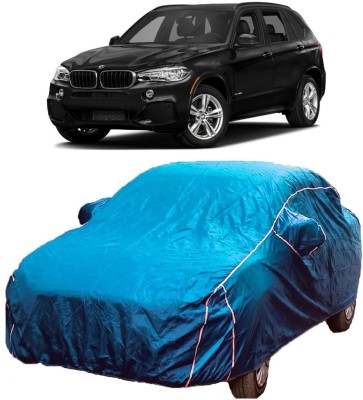 MoTRoX Car Cover For BMW X5 (With Mirror Pockets)(Blue)