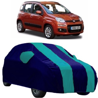 AutoRock Car Cover For Fiat Panda (With Mirror Pockets)(Blue)