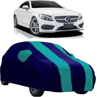 AutoRock Car Cover For Mercedes Benz C200 (With Mirror Pockets)(Blue)