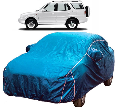 MoTRoX Car Cover For Tata Safari Dicor (With Mirror Pockets)(Blue)