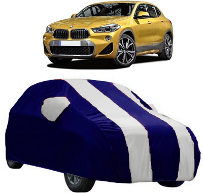 AutoKick Car Cover For BMW X2 (With Mirror Pockets)(White)