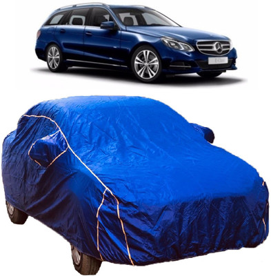 MoTRoX Car Cover For Mercedes Benz E250 (With Mirror Pockets)(Blue)