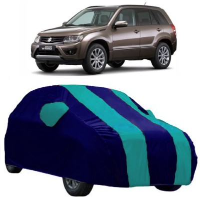 AutoRock Car Cover For Maruti Suzuki Grand Vitara (With Mirror Pockets)(Blue)