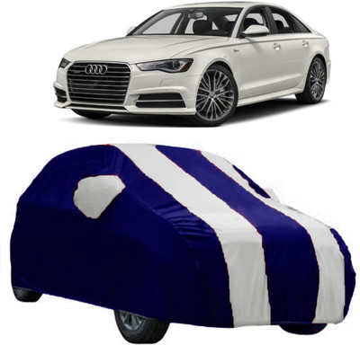 AutoRock Car Cover For Audi S6 (With Mirror Pockets)(White)