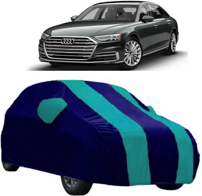 AutoRock Car Cover For Audi A8 (With Mirror Pockets)(Blue)