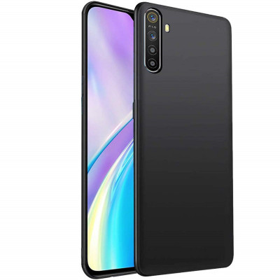 Cover Alive Back Cover for Realme 6 Pro(Black, Grip Case)