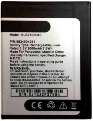 RUTIGH ONLINE SELLING Mobile Battery For  Panasonic Panasonic Panasonic Eluga i2/p71 KLB210N340