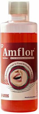 Amflor Oral Rinse Mouthwash - Mint(450 ml)