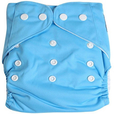 SS Sales Adjustable Baby Diapers & Changing Pads Cotton Washable Reusable Nappy Ages 0 to 2 years. (Pack Of 1) - New Born