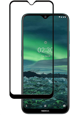 Pannu Edge To Edge Tempered Glass for Nokia 2.3(Pack of 1)