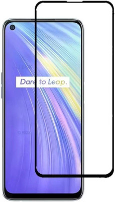 Pannu Edge To Edge Tempered Glass for Realme 6(Pack of 1)