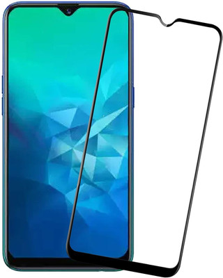 HI-TECH Edge To Edge Tempered Glass for Realme C3(Pack of 1)