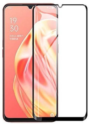 HI-TECH Edge To Edge Tempered Glass for Oppo F15(Pack of 1)