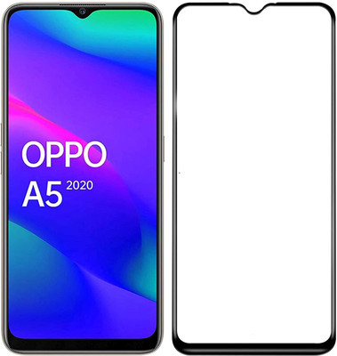 ULTRA Edge To Edge Tempered Glass for Oppo A5(Pack of 1)