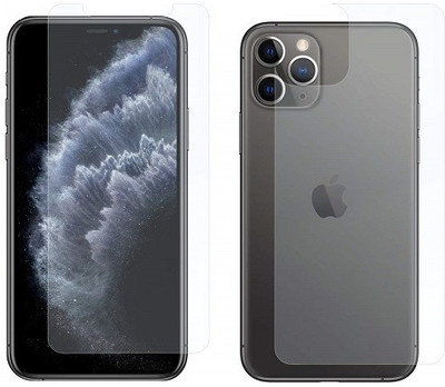 Bodoma Front and Back Screen Guard for Apple iPhone XS Max(Pack of 2)
