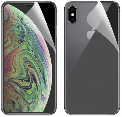 Bodoma Front and Back Screen Guard for Apple iPhone X(Pack of 2)