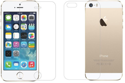 Firstkart Front and Back Tempered Glass for Apple iPhone 5s, Apple iPhone 5(Pack of 2)
