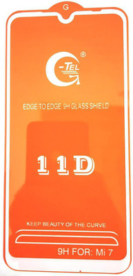 NIMMIKA ENTERPRISES Tempered Glass Guard for MI REDMI 7 TEMPERED GLASS 11D(Pack of 1)