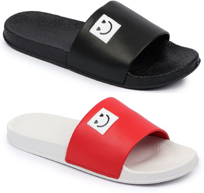 Shoe Mate Men Slides(Multicolor , 6)