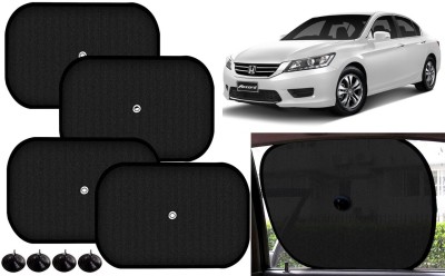 Auto Kite Side Window Sun Shade For Honda Accord(Black)