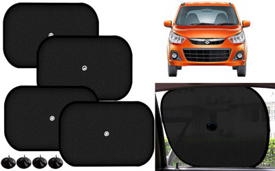 Auto Kite Side Window Sun Shade For Maruti Suzuki Alto K10(Black)