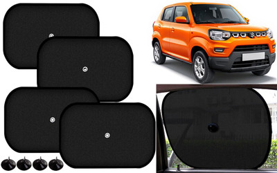 Auto Kite Side Window Sun Shade For Maruti Suzuki S5(Black)