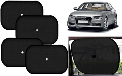 Auto Kite Side Window Sun Shade For Audi A6(Black)