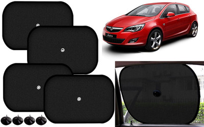 Auto Kite Side Window Sun Shade For Opel Astra(Black)